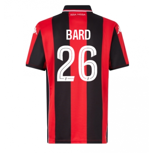 Billige Fotballdrakt OGC Nice Melvin Bard #26 Replika Hjemmedrakt 2025-26 Kortermet Billige Fotballdrakt OGC Nice Melvin Bard #26 Replika Hjemmedrakt 2025-26 Kortermet